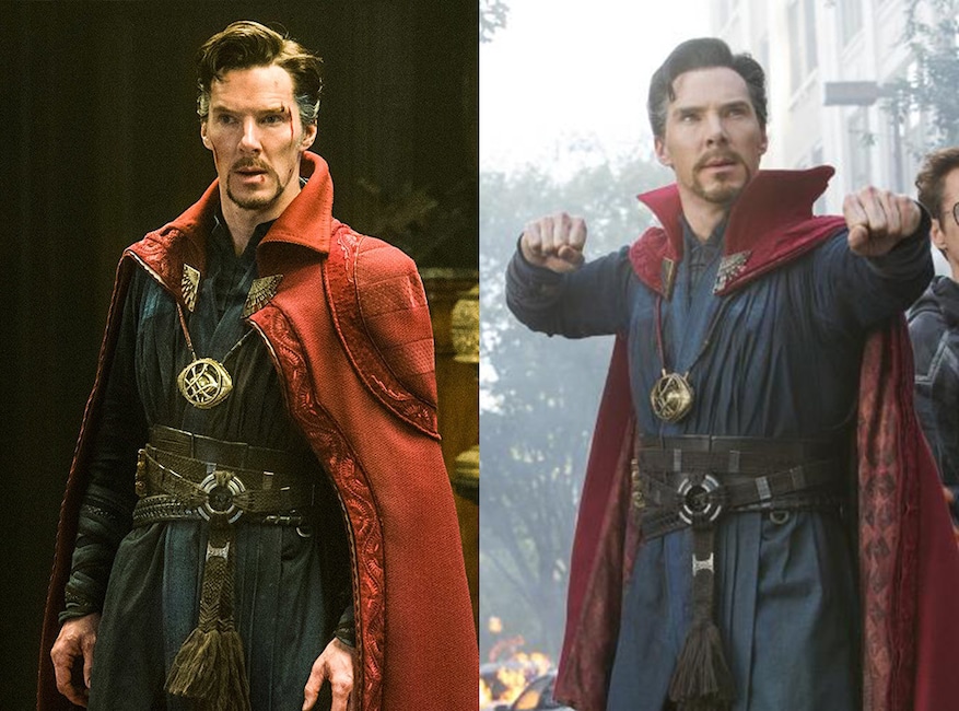 Benedict Cumberbatch, Doctor Strange, Avengers: Infinity War, Avengers Then and Now